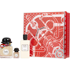 【包邮装】HERMES  爱马仕 丝巾女士香氛套装（香水 EDP 85ml+身体乳 80ml+迷你香水 EDP 7.5ml）/套