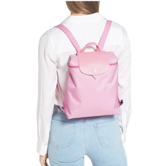 新加入！Longchamp Mini 珑骧双肩包 粉色