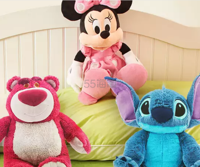 shopDisney 迪士尼美国官网：毛绒玩具热销 收草莓熊、杯子蛋糕