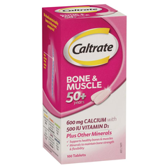 Caltrate 钙尔奇 补钙片 中老年50岁+ 100粒