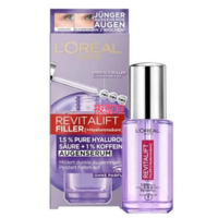 【含税直邮】L'Oréal Paris 巴黎欧莱雅 复颜玻尿酸水光眼部精华液 20mL