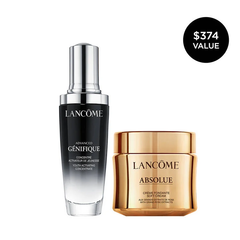 Lancôme 兰蔻 菁纯soft面霜 60ml+小黑瓶精华50ml