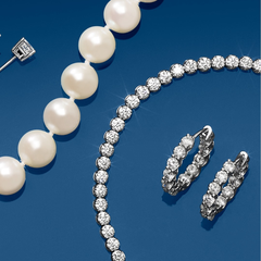 Blue Nile：精选 唯美婚礼钻石项链、耳环等首饰