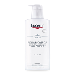 【单件含税】Eucerin 优色林 湿疹过敏性肌肤专用沐浴油 400ml 婴幼儿适用