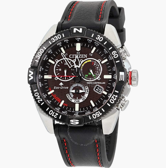 【含税直邮】Citizen 西铁城 Promaster Navihawk 光动能机芯黑色表盘男式手表