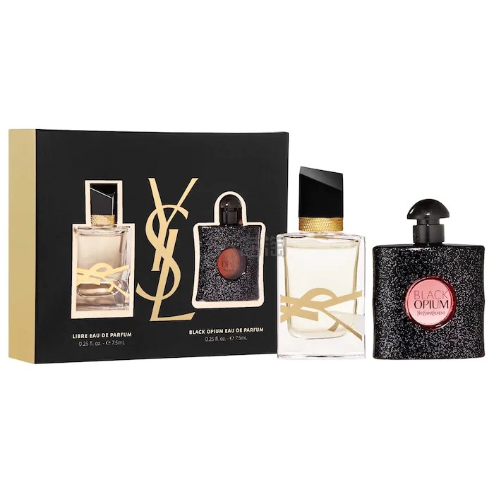 Sephora:热卖！YSL 圣罗兰 Mini Q香2瓶套装 7.5 mLx2