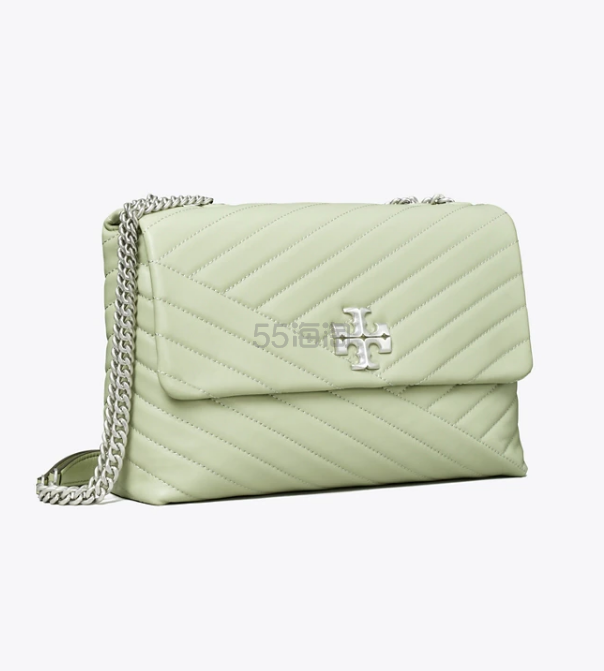 再降价！Tory Burch 汤丽柏琦 Mini  Kira 羊皮包（绿色款）