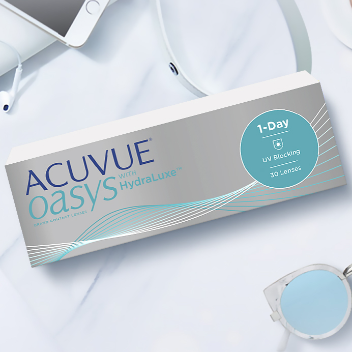 强生安视优欧舒适硅水凝胶隐形眼镜日抛30片装（海外版）