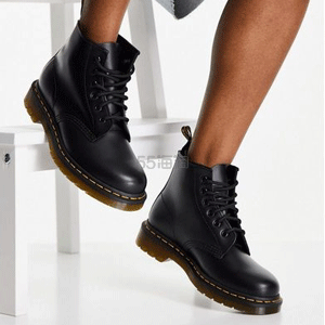 相当于！Dr.Martens 101 经典款6孔中性马丁靴