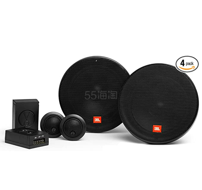 【含税直邮】JBL Stage2 604C 双向汽车音响系统