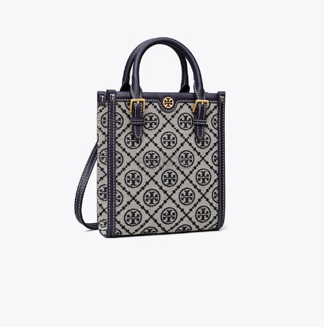 补货！Tory Burch 汤丽柏琦 mini T MONOGRAM老花迷你琴谱包