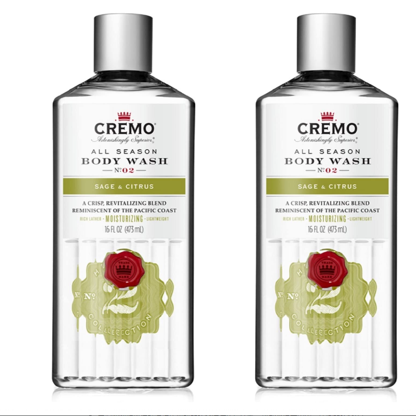 Cremo 全季沐浴露 Sage & Citrus 2份