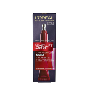 L'Oreal Paris欧莱雅 RevitaLift Laser X3 活力紧致光学嫩肤活肌修护眼霜15ml