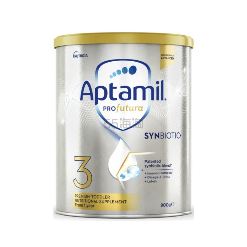 Aptamil 爱他美白金版婴儿奶粉 三段 1岁+ 900g * 三罐