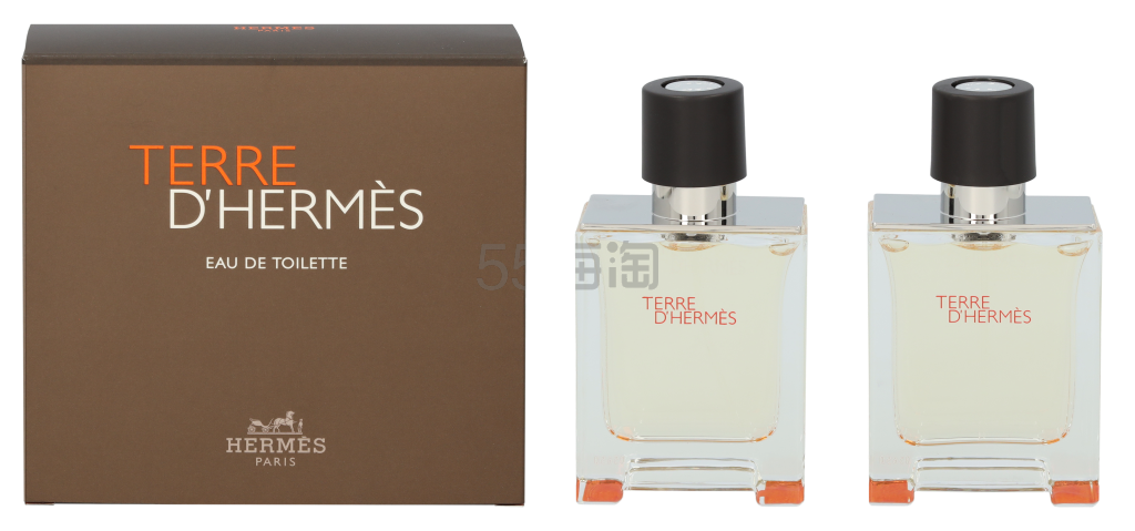 【荷兰直邮】HERMES 爱马仕 大地男士淡香水套装 EDT 2x50ml
