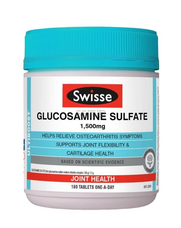 【限时特价】Swisse 氨糖软骨素维骨力 关.节营养片 180片