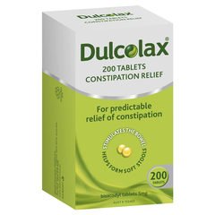 Dulcolax 乐可舒通便丸 200粒（促进大肠蠕动、舒畅排便）