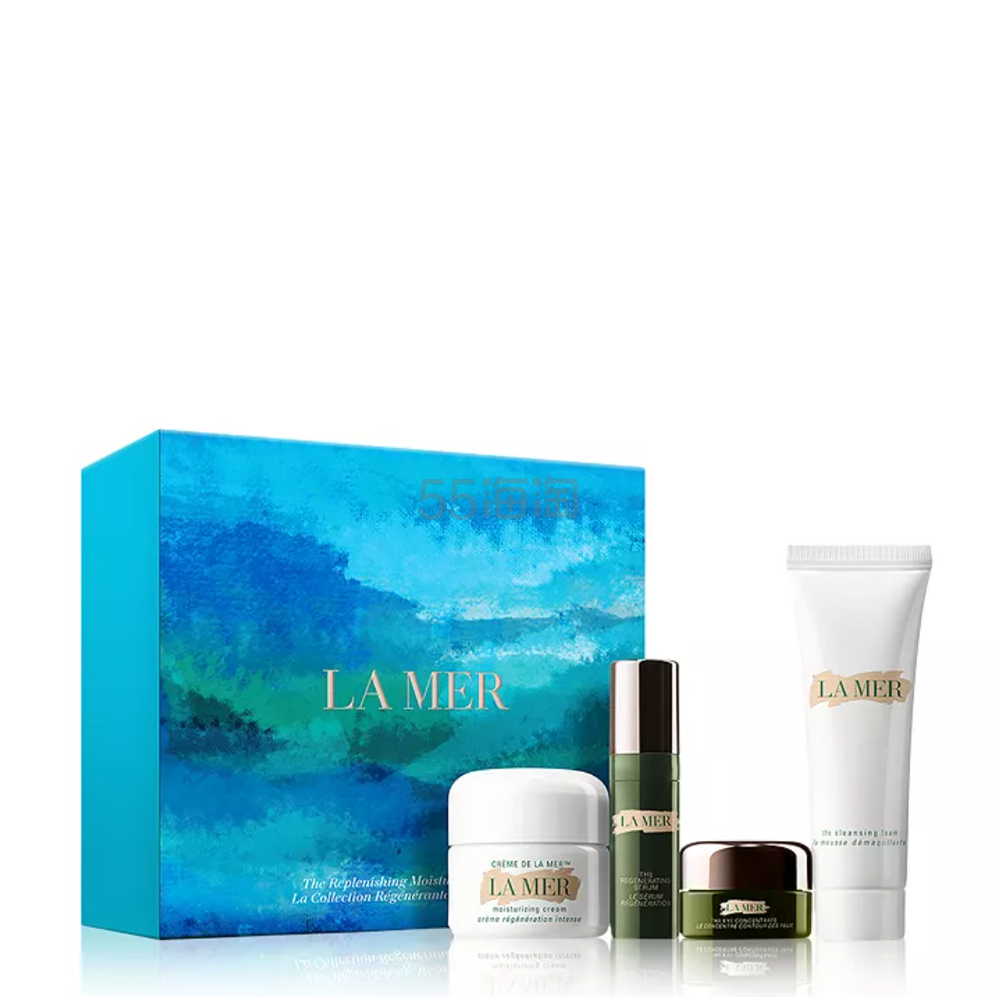 La Mer 海蓝之谜 明星护肤礼盒 面霜+洁面+精华+眼霜