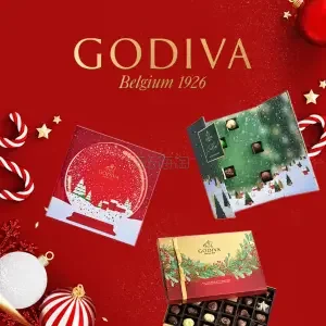 Godiva 歌帝梵美国官网：节日巧克力礼盒限时特卖