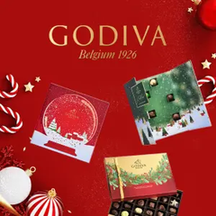 【2022网一】Godiva 歌帝梵美国官网：多款巧克力礼盒 松露15颗装$12.75