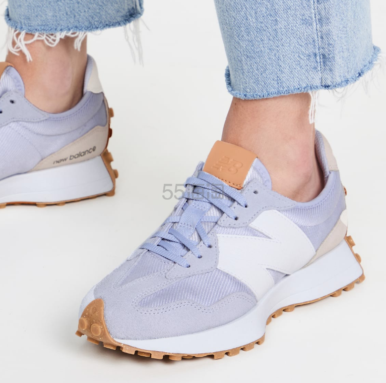 New Balance 新百伦 327 浅紫色运动鞋 35码有货