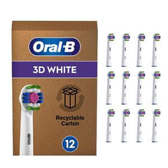 【含税直邮】Oral-B 欧乐B 3D White 美白型电动牙刷刷头*12支