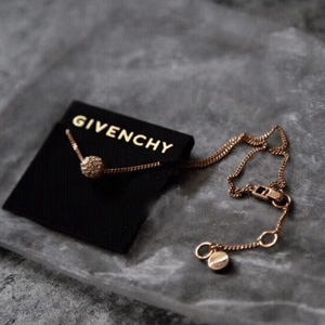 Givenchy 纪梵希火球玫瑰金锁骨链