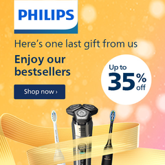 Philips 官网：节日促销！全场剃须刀、牙刷等产品