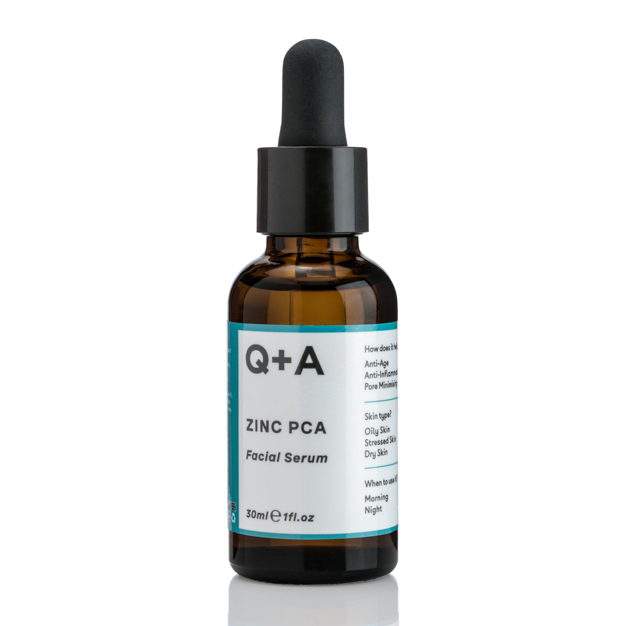 【满赠+含税】Q+A 锌PCA面部亮肤精华液 30ml