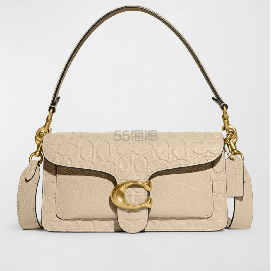 新品降价！Coach蔻驰Tabby 26新款压纹腋下包