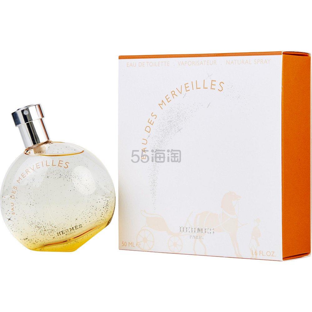 HERMES/爱马仕 橘彩星光女士淡香水 EDT 50ml