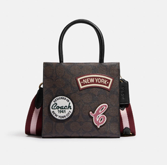 COACH 蔻驰 mini cally 滑雪徽章款斜挎包