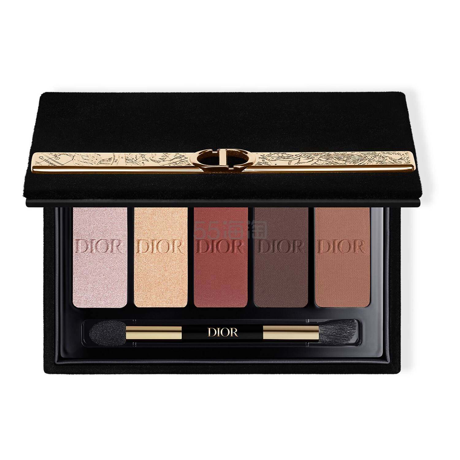 【单件含税】DIOR 迪奥 2022圣诞限定五色眼影盘 174g