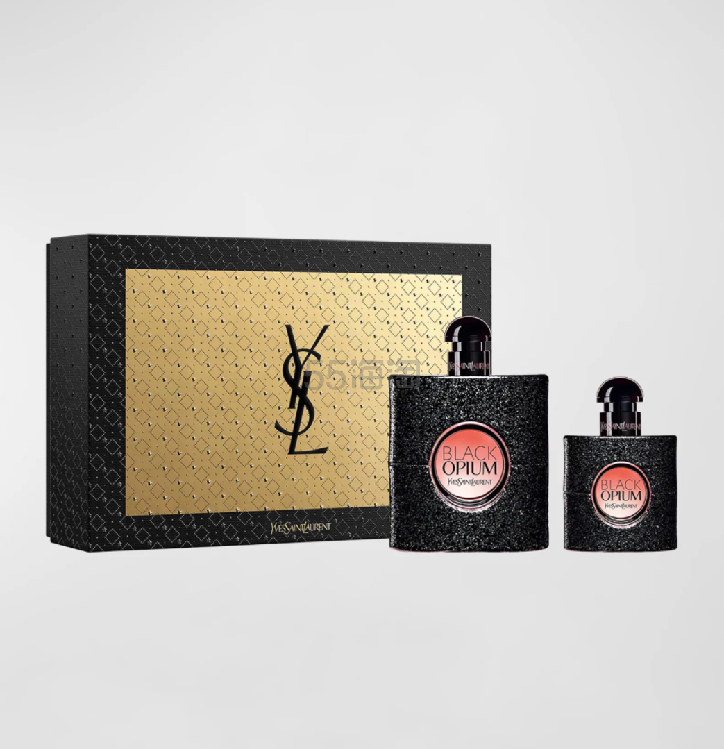 YSL 圣罗兰 黑鸦片女士香氛套装(90ml+30ml)