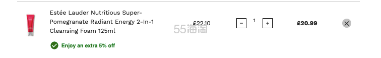 Estee Lauder 雅诗兰黛红石榴洁面125ml