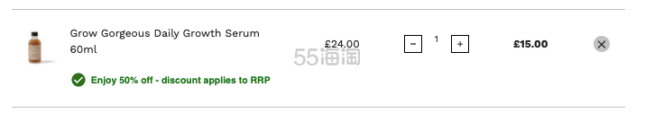好价！Grow Gorgeous 新版**精华 60ml
