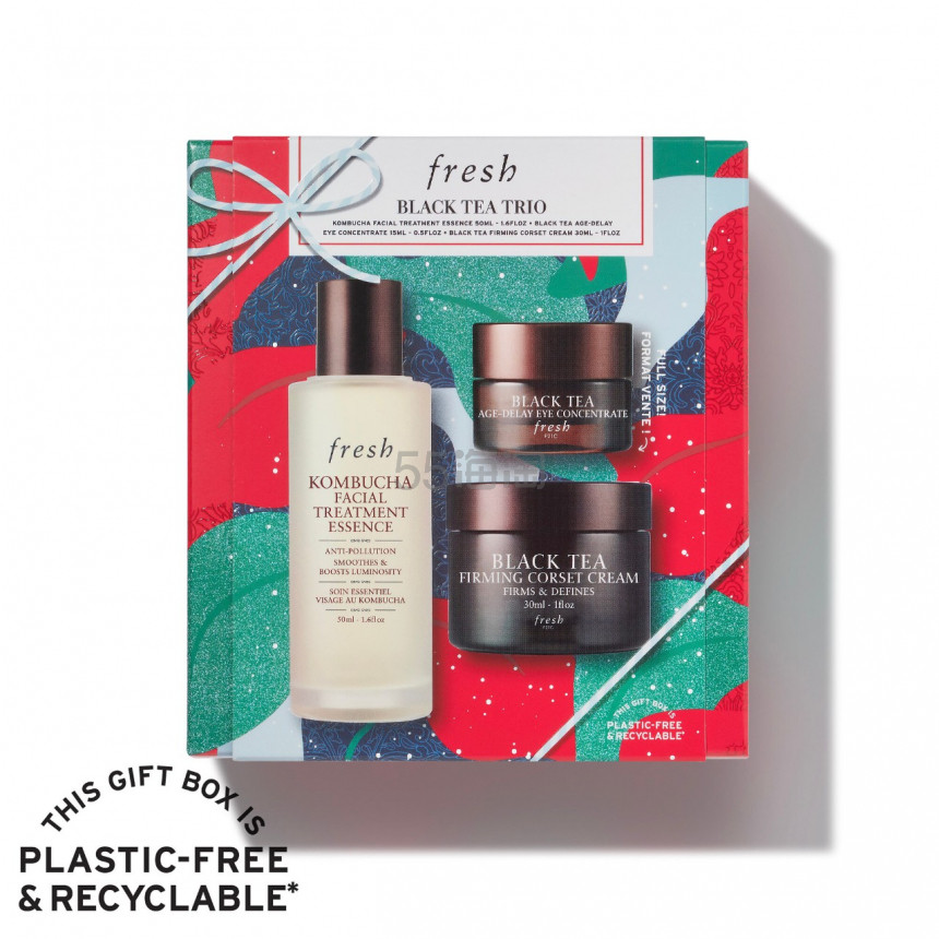 Sephora：Fresh 馥蕾诗圣诞红茶护肤3件套 上新！（价值＄161）