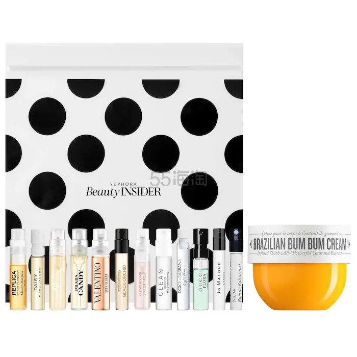 超值赠品补货！Sephora 美网：满 ＄45 赠试管香小套装