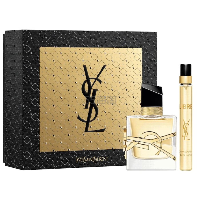 上新!yves saint laurent 圣罗兰 自由之水礼盒装 30ml 10ml