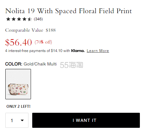 补货！Coach 蔻驰 Nolita 19 涂鸦花卉麻将包