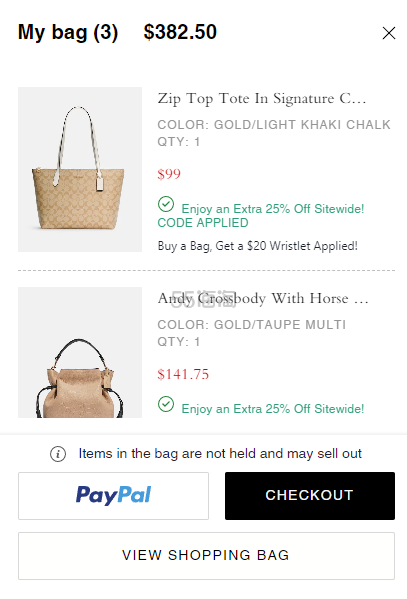 Coach 蔻驰 Zip Top老花托特包