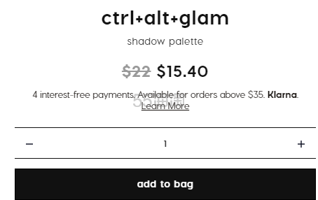 上新！Colourpop 卡拉泡泡 ctrl+alt+glam 眼影盘