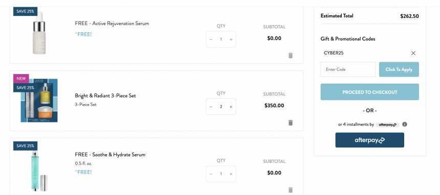 Lancer Skincare：網一大促 護膚產品熱賣