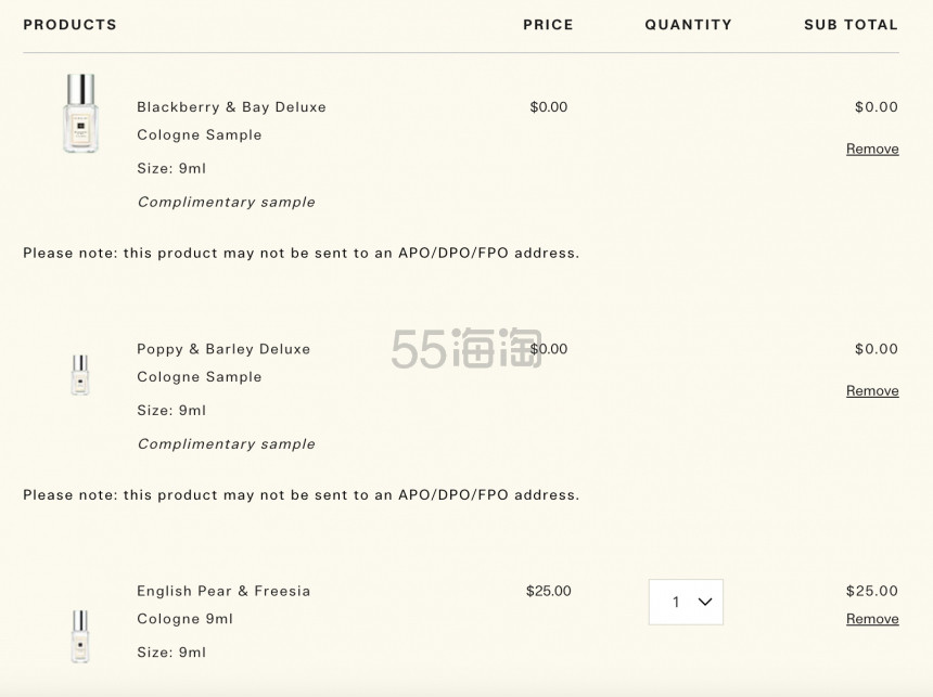 【加送2支9ml香水】Jo Malone 祖玛珑 英国梨与小苍兰 9ml