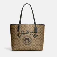 降价！COACH 蔻驰 City Tote logo印花托特包