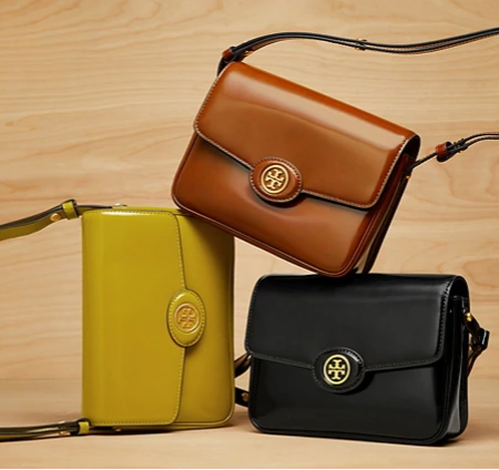 多色参加！Tory Burch Robinson Spazzolato 豆腐包