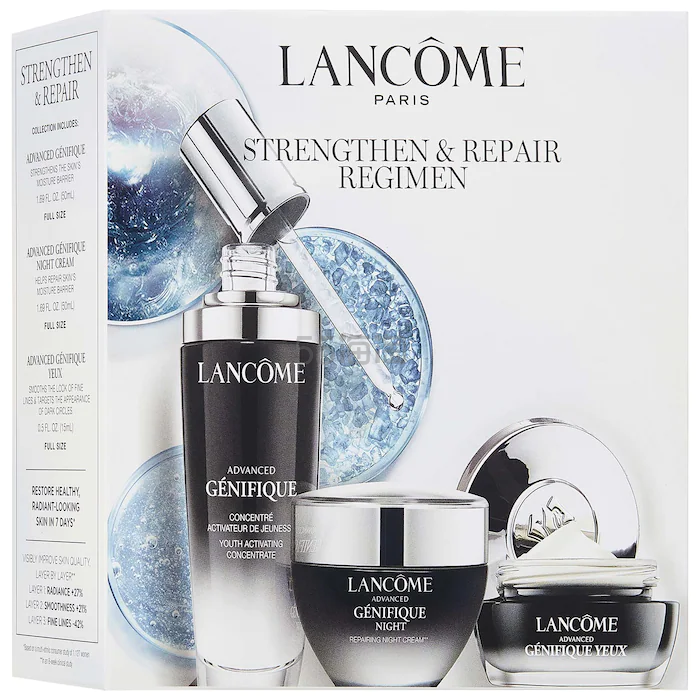 上新!Lancôme 小黑瓶系列限定护肤套装,海淘返利-55海淘