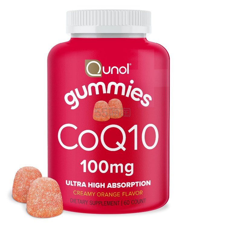 【含税直邮】Qunol 辅酶 Q10 软糖 60粒