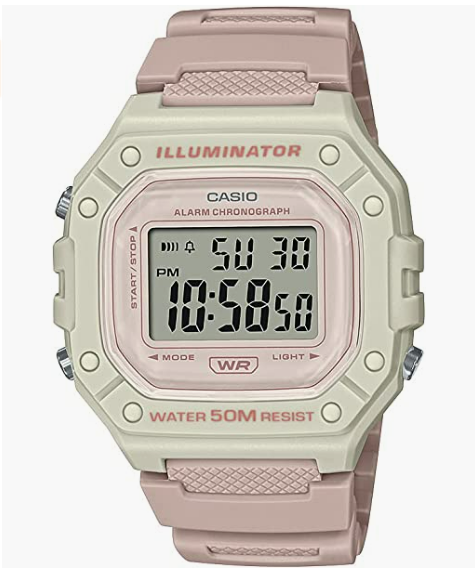 【含税直邮】CASIO 卡西欧 Illuminator Alarm 计时码表数字运动手表