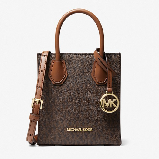 棕色补货！Michael Kors Mercer 老花迷你琴谱包